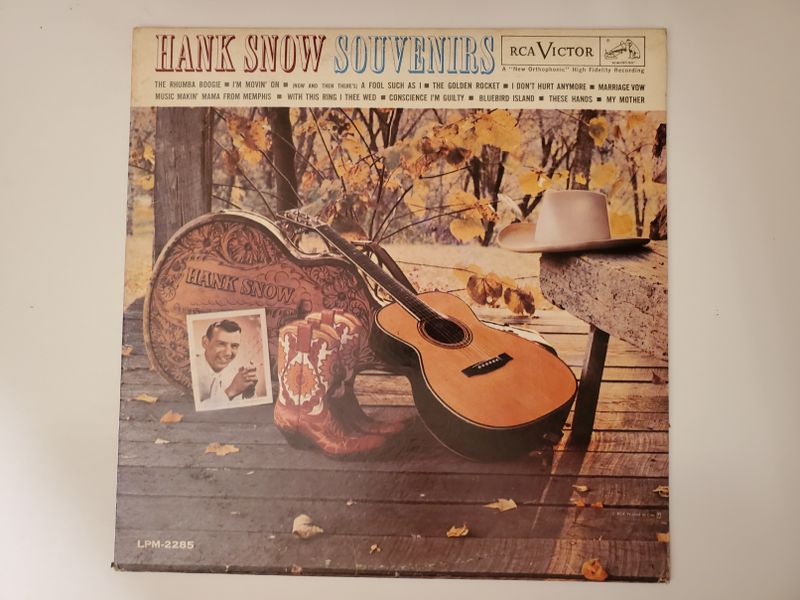 Hank Snow Souvenirs vinyl record